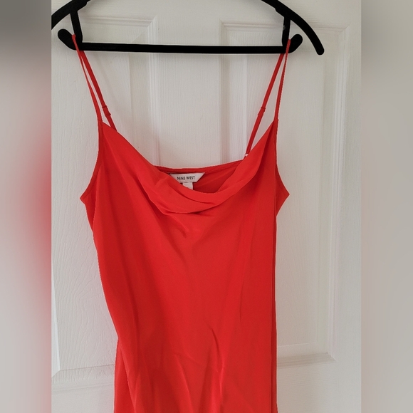 Nine West Red Slip Dress NWT - Picture 5 of 6